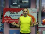 Олег Гордин за два дня до участия в эстафете олимпийского огня